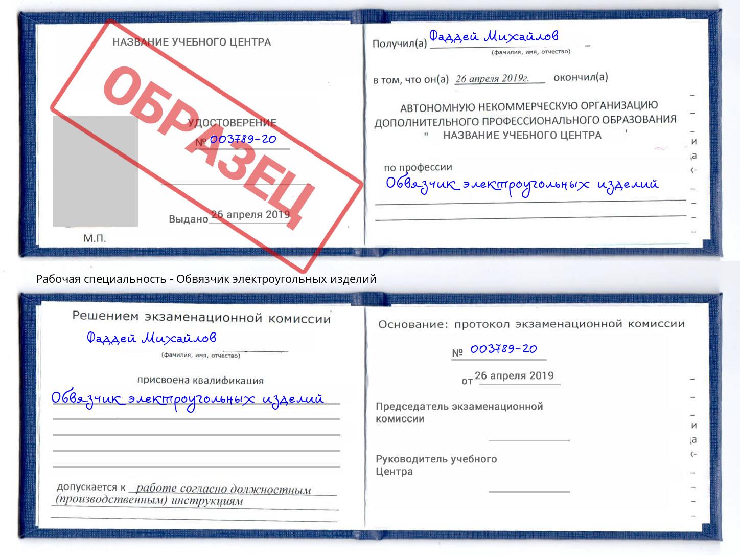 Обвязчик электроугольных изделий Набережные Челны